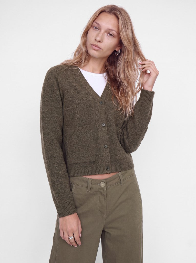 Cardigan tasche