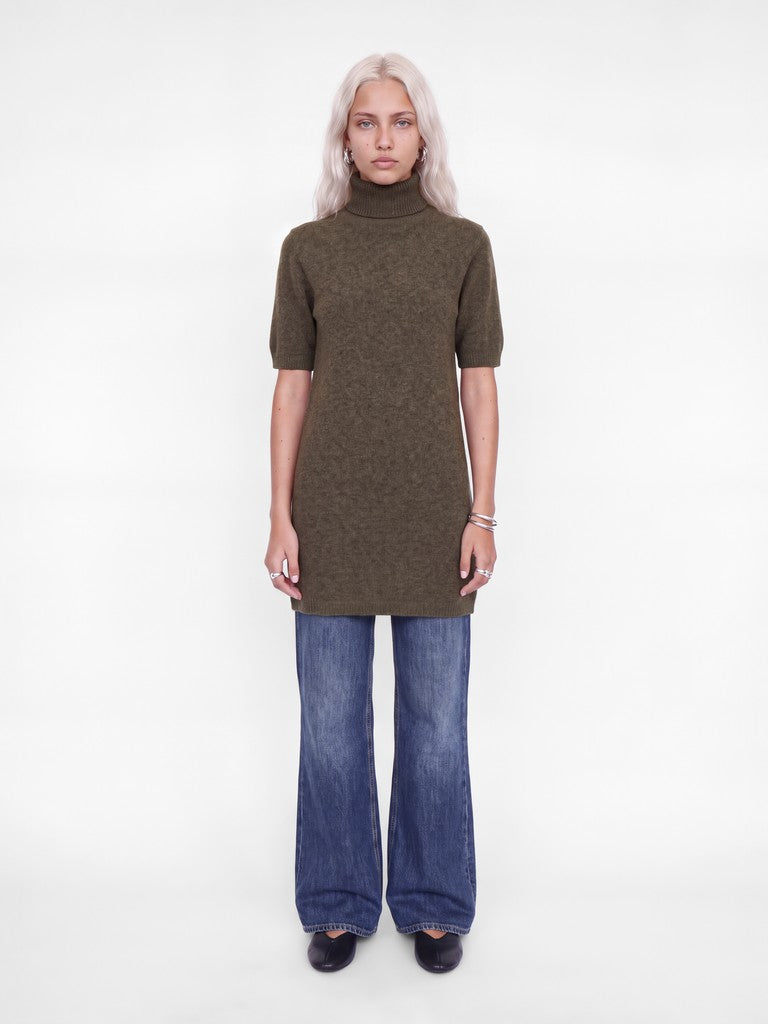Abito maglia dolcevita