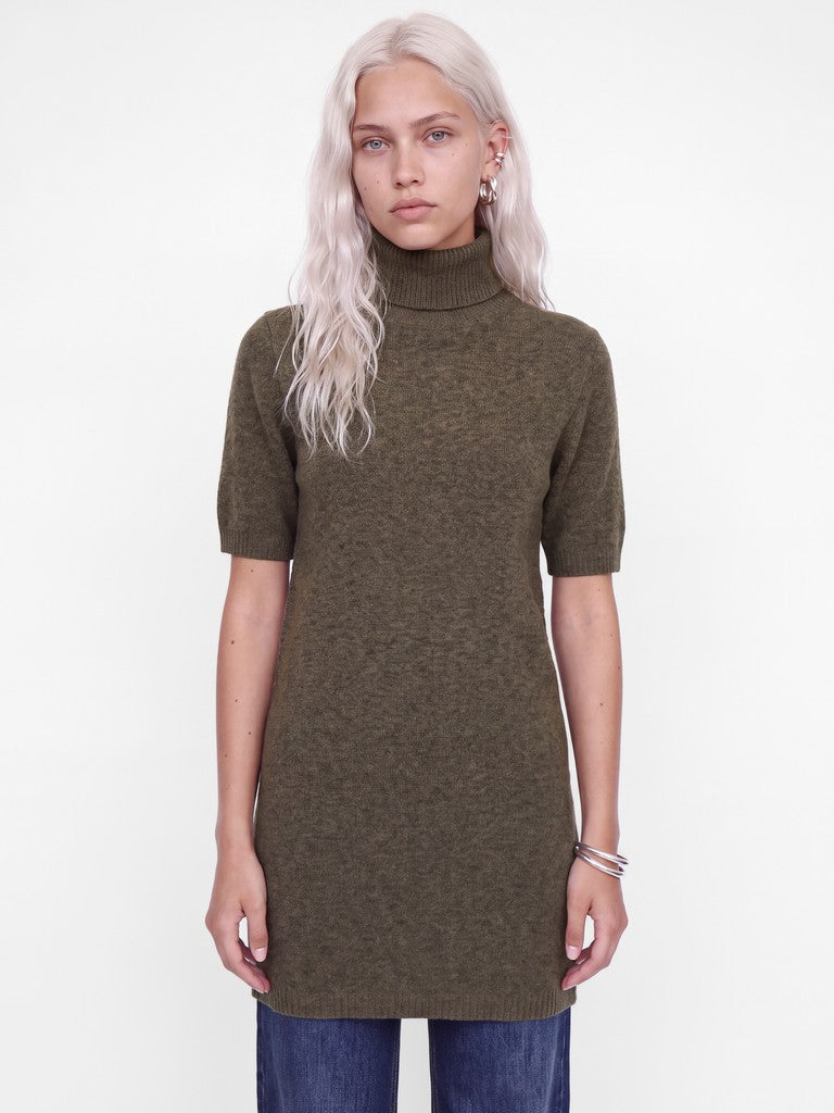 Abito maglia dolcevita