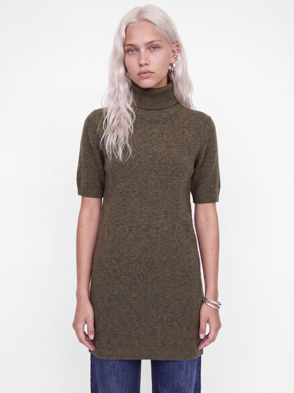Abito maglia dolcevita