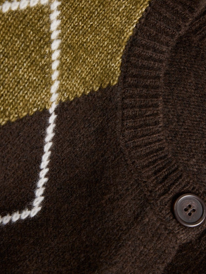Cardigan losanghe