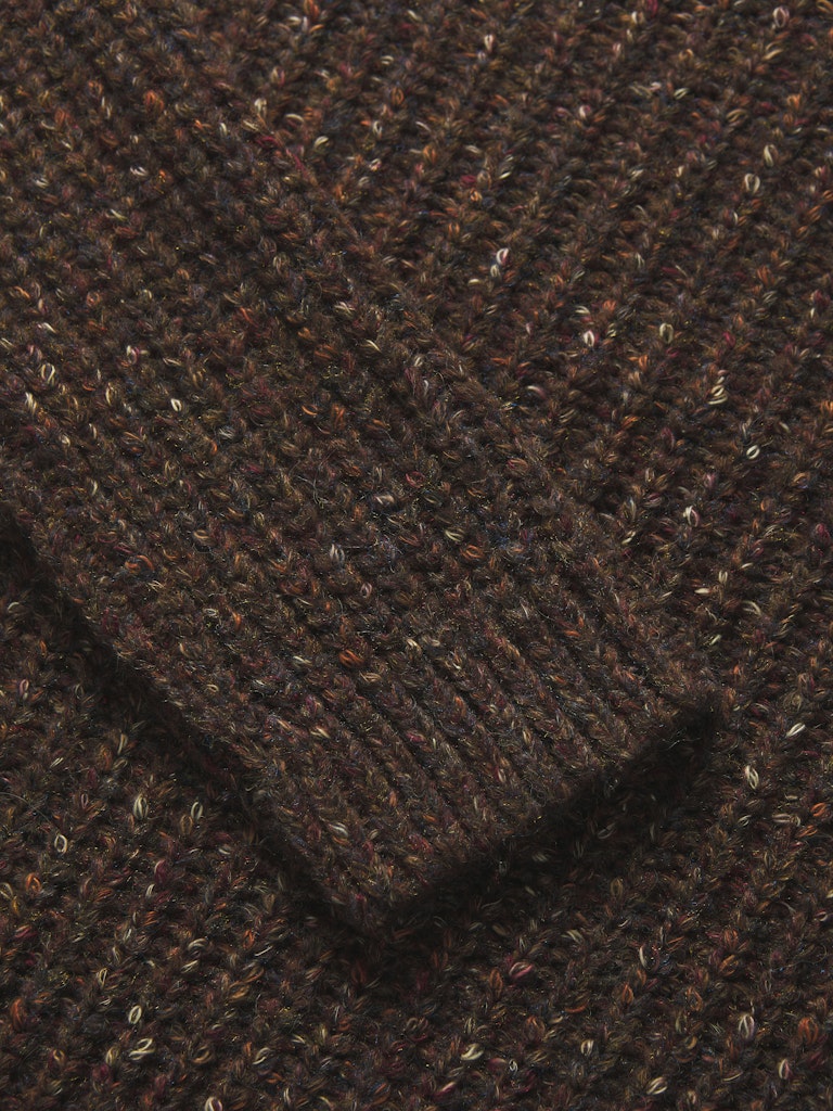 Maglia filato bottonato