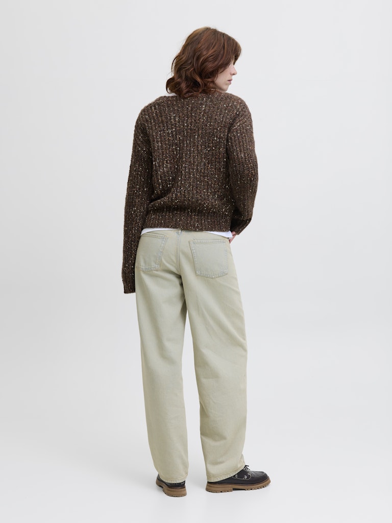 Maglia filato bottonato