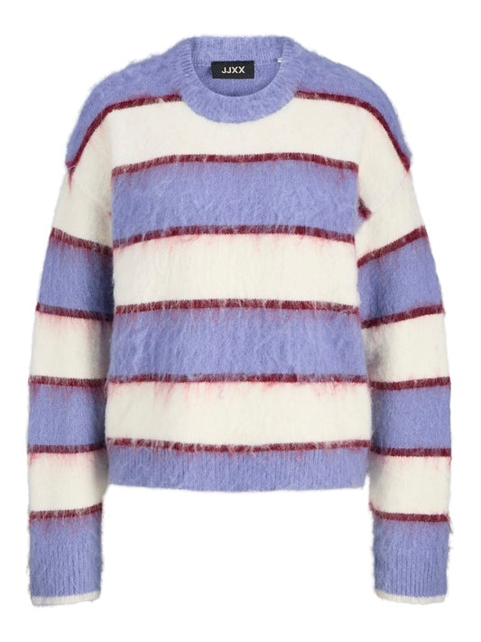 Maglia girocollo righe