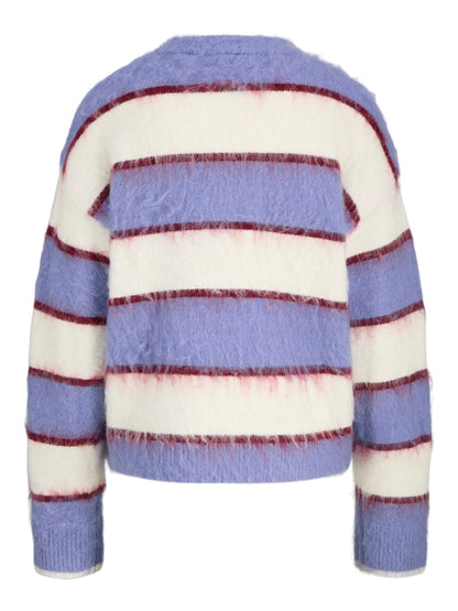 Maglia girocollo righe