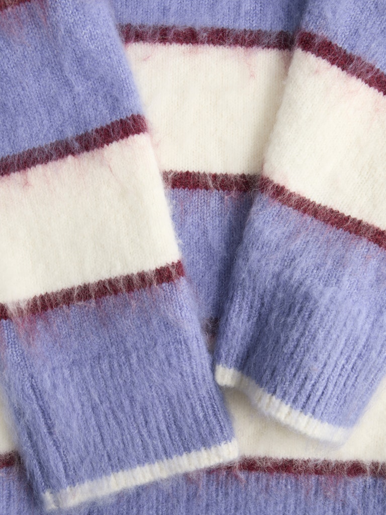 Maglia girocollo righe