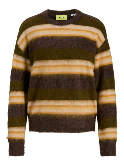 Maglia girocollo righe