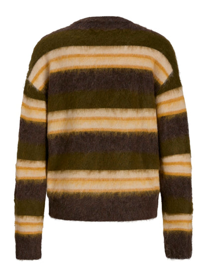 Maglia girocollo righe