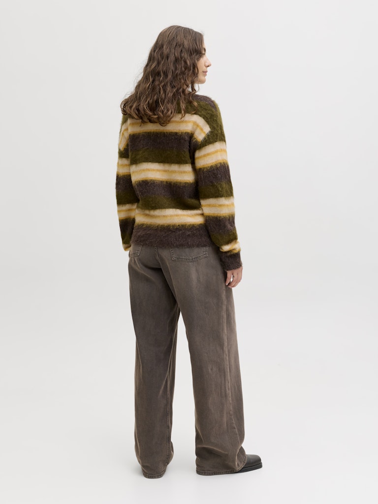 Maglia girocollo righe