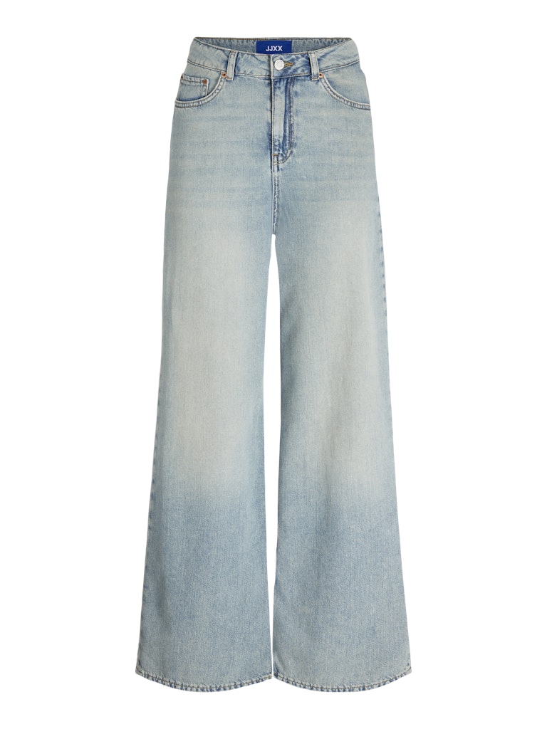 Jeans wide leg chiaro