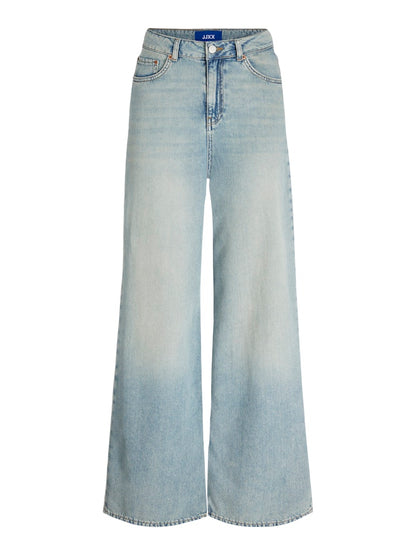 Jeans wide leg chiaro