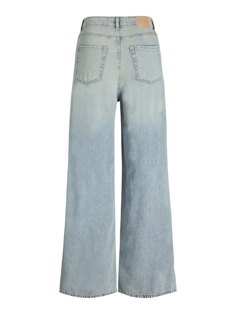 Jeans wide leg chiaro