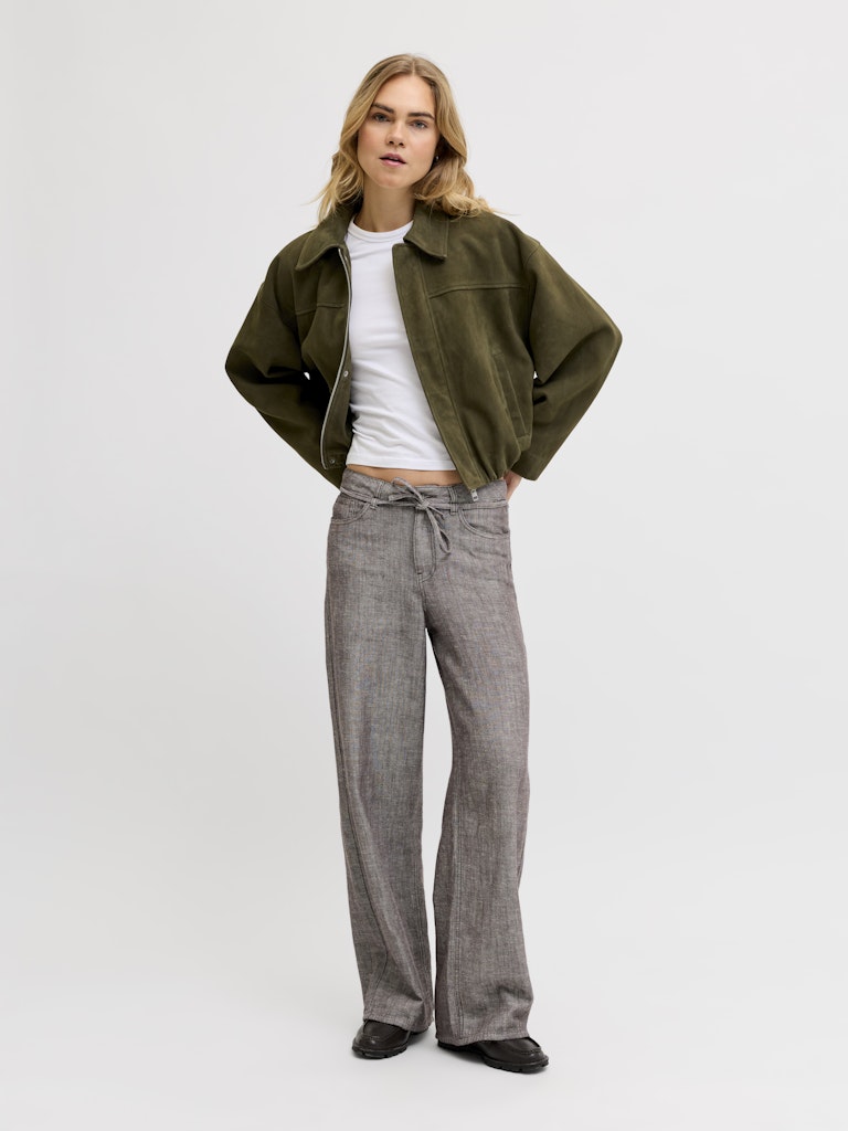Pantaloni wide cintura