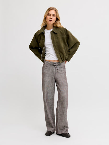 Pantaloni wide cintura