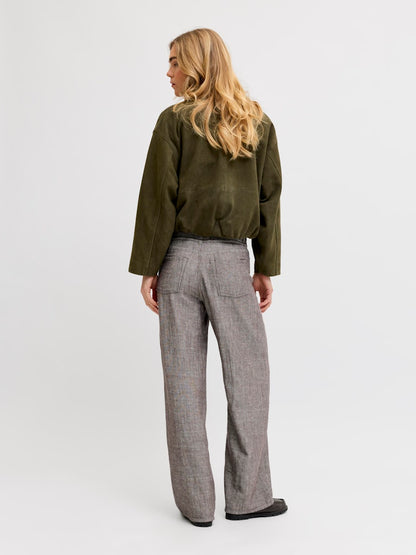 Pantaloni wide cintura
