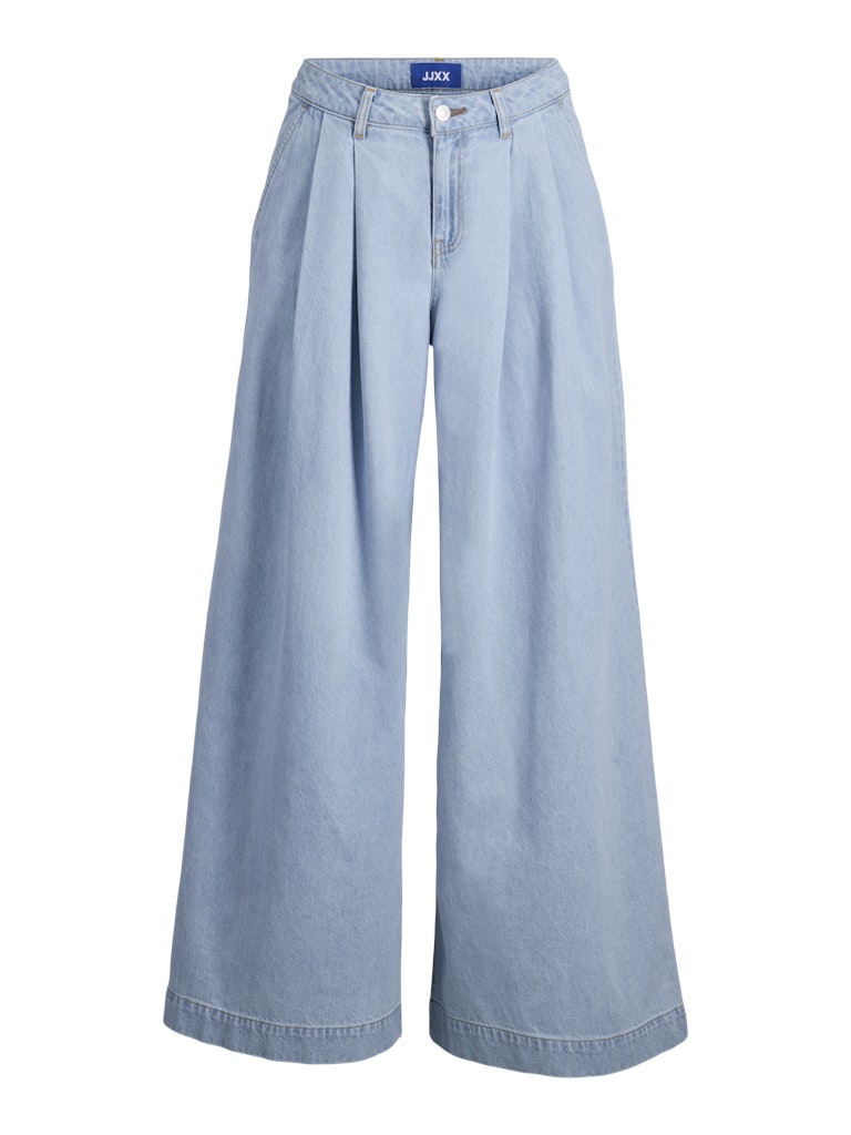 Jeans wide pinces
