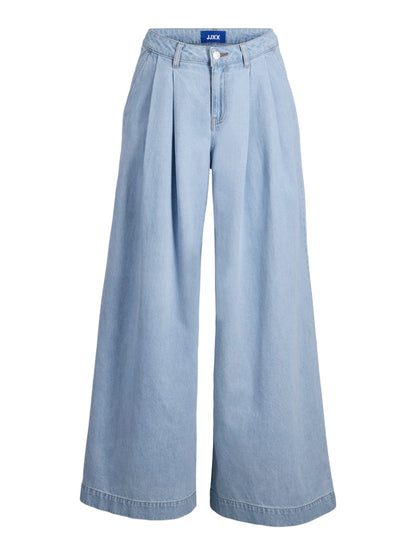 Jeans wide pinces