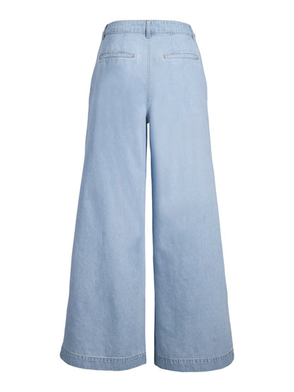 Jeans wide pinces