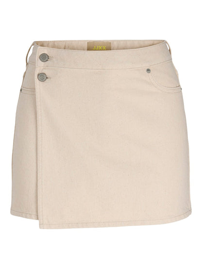 Gonna denim color portafoglio