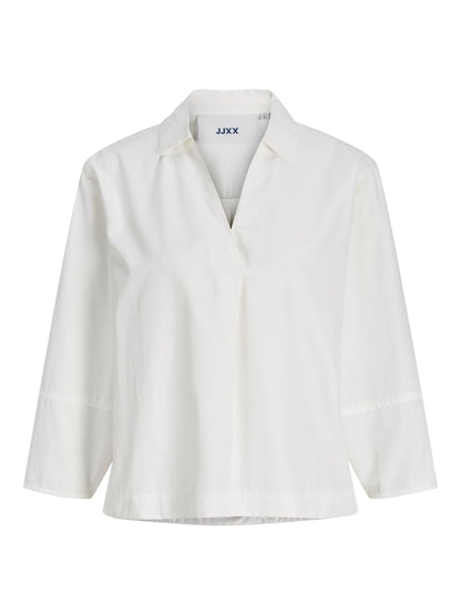Camicia chiusa collo vela