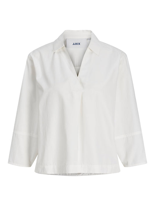 Camicia chiusa collo vela