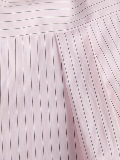 Camicia chiusa collo vela