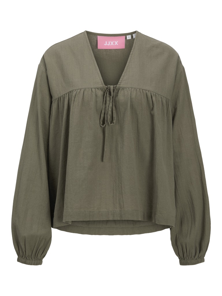 Camicia scollo V laccetti