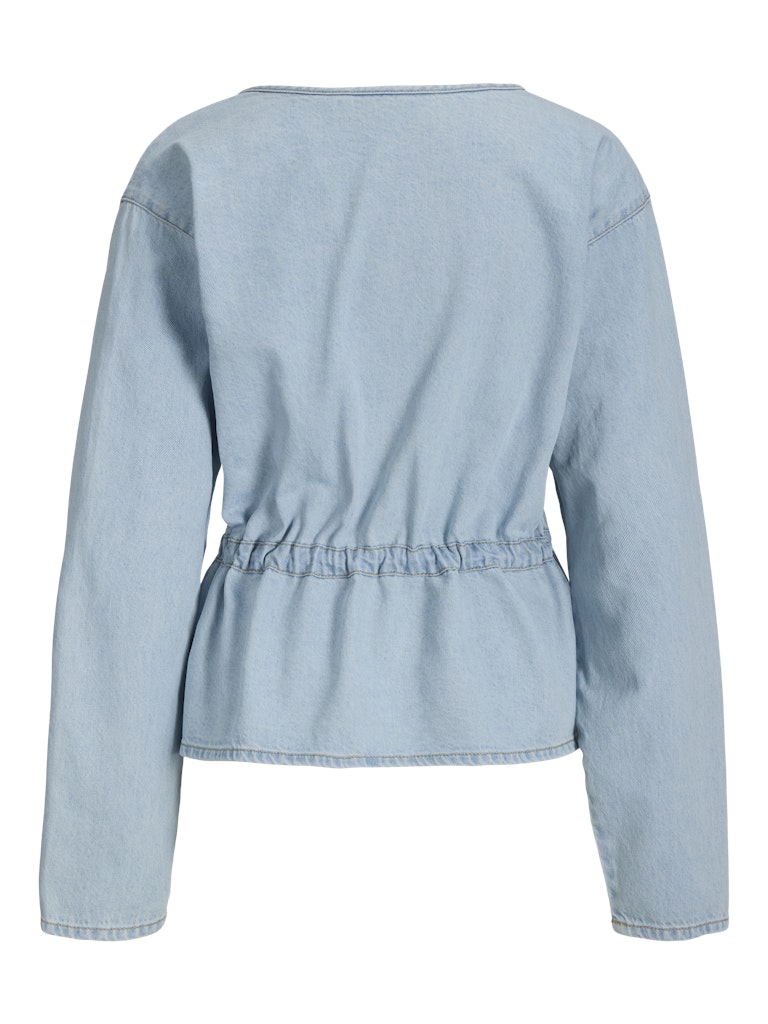 Camicia denim laccetti