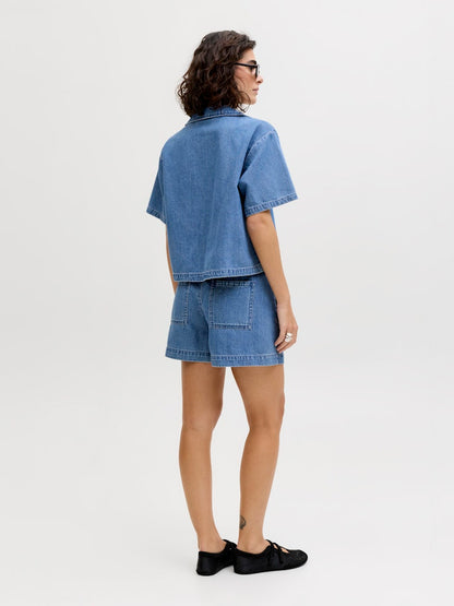 Short coulisse tencel