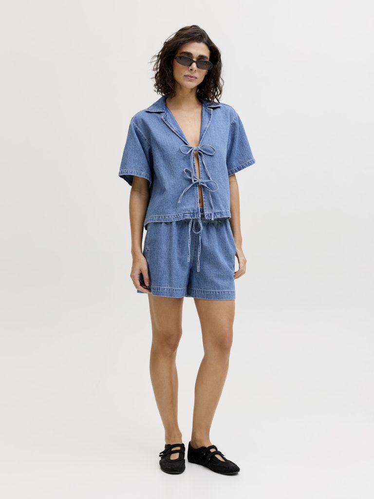 Short coulisse tencel