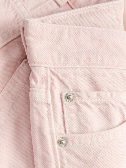 Jeans denim color crop