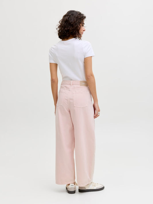 Jeans denim color crop