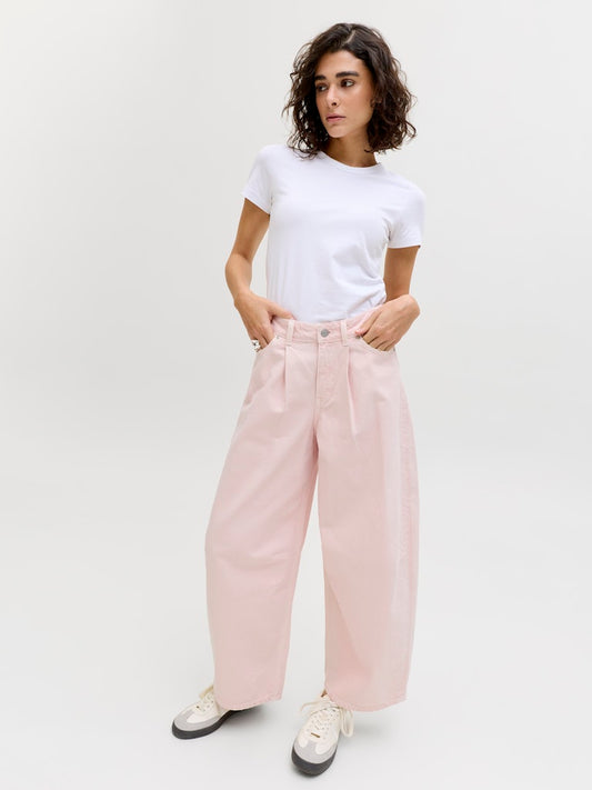 Jeans denim color crop