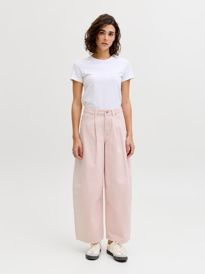 Jeans denim color crop