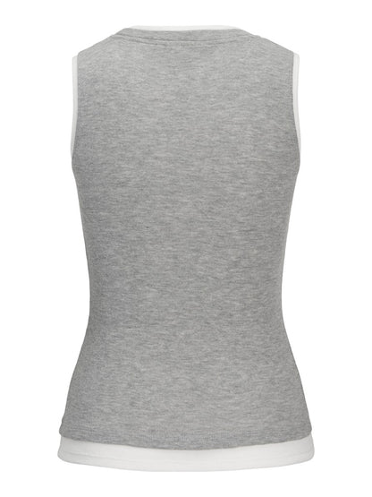 T-shirt smanicata