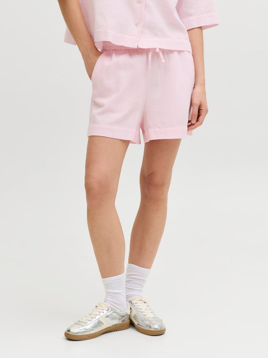 Short tessuto coulisse
