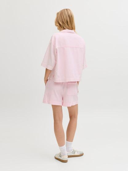 Short tessuto coulisse