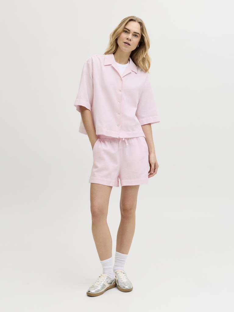 Short tessuto coulisse