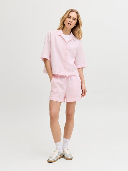 Short tessuto coulisse