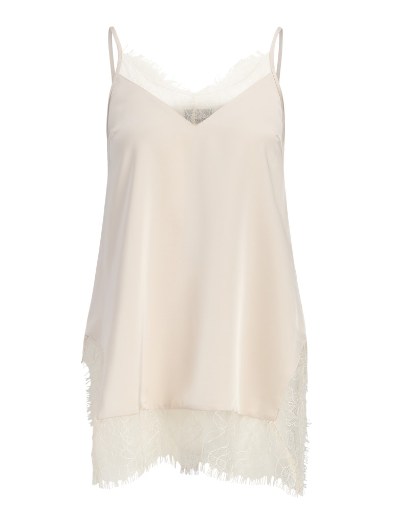 Top raso inserti pizzo