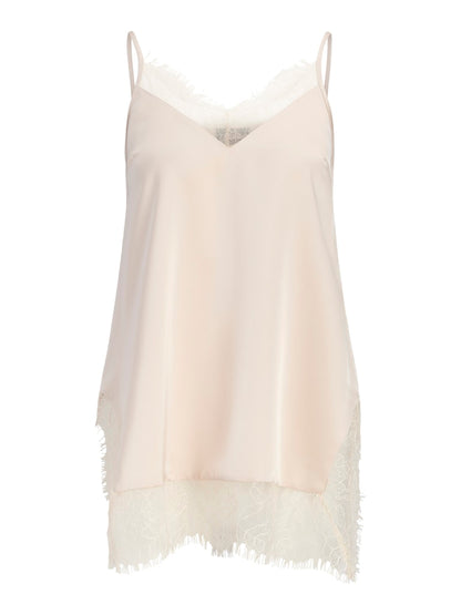 Top raso inserti pizzo