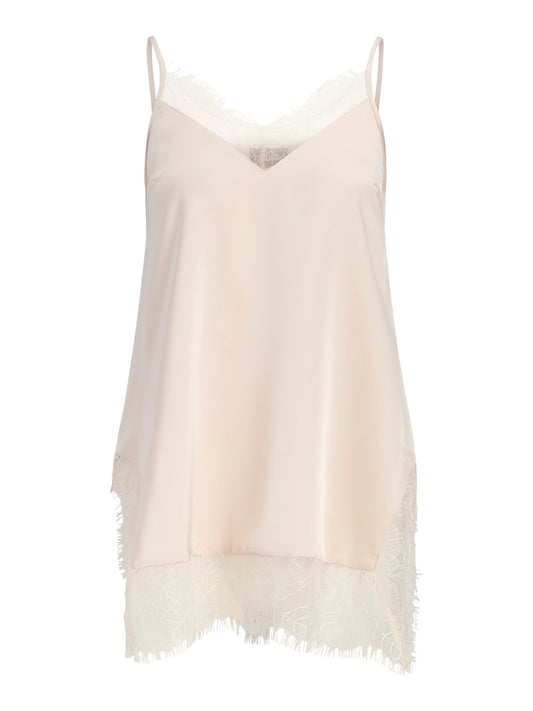 Top raso inserti pizzo