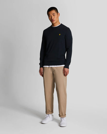 Maglia girocollo cotone