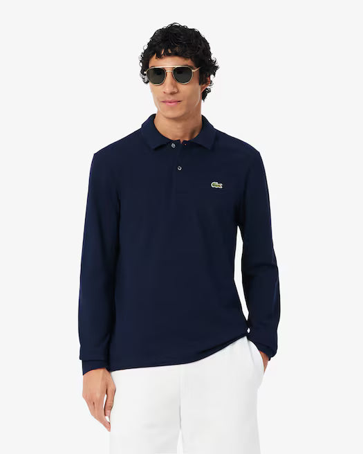Polo piquet maniche lunghe