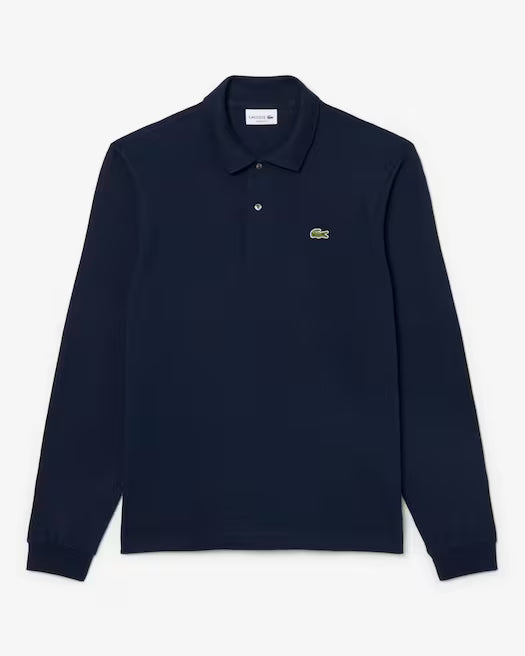 Polo piquet maniche lunghe