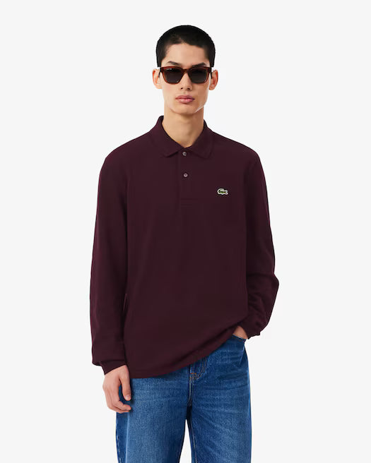 Polo piquet maniche lunghe