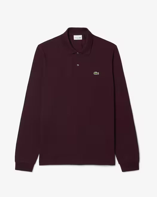 Polo piquet maniche lunghe