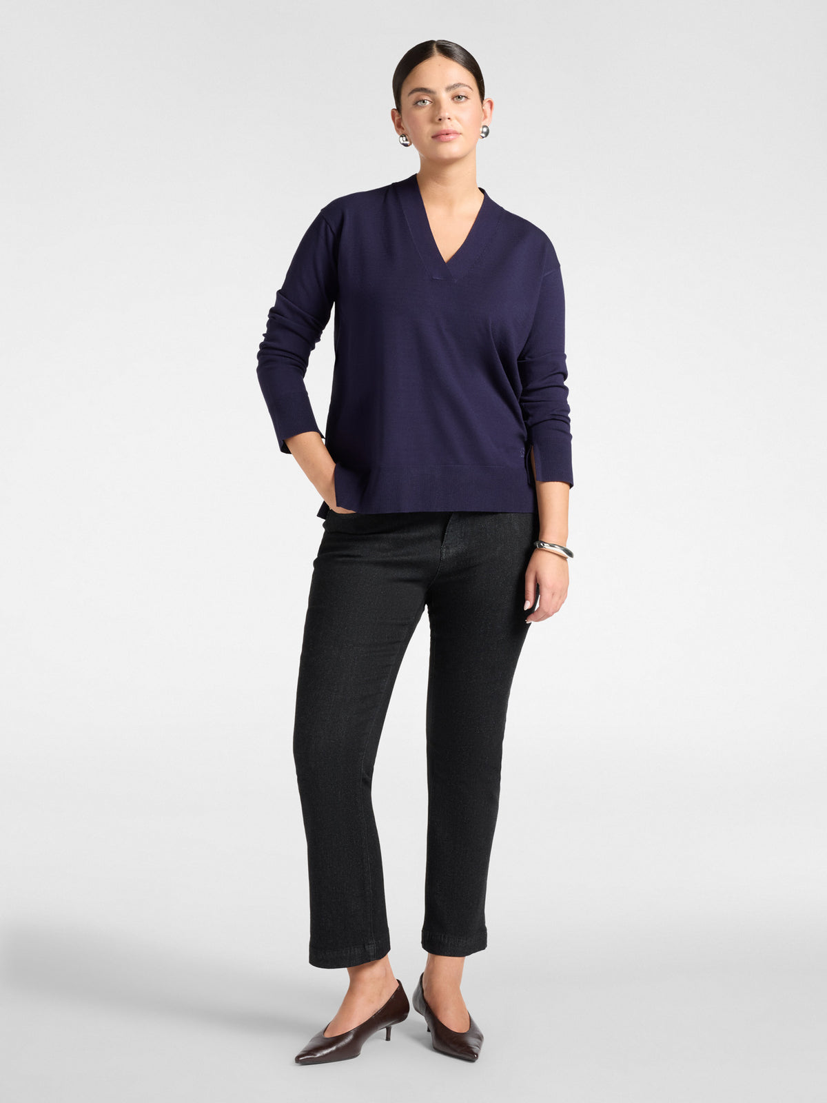 Maglia scollo V