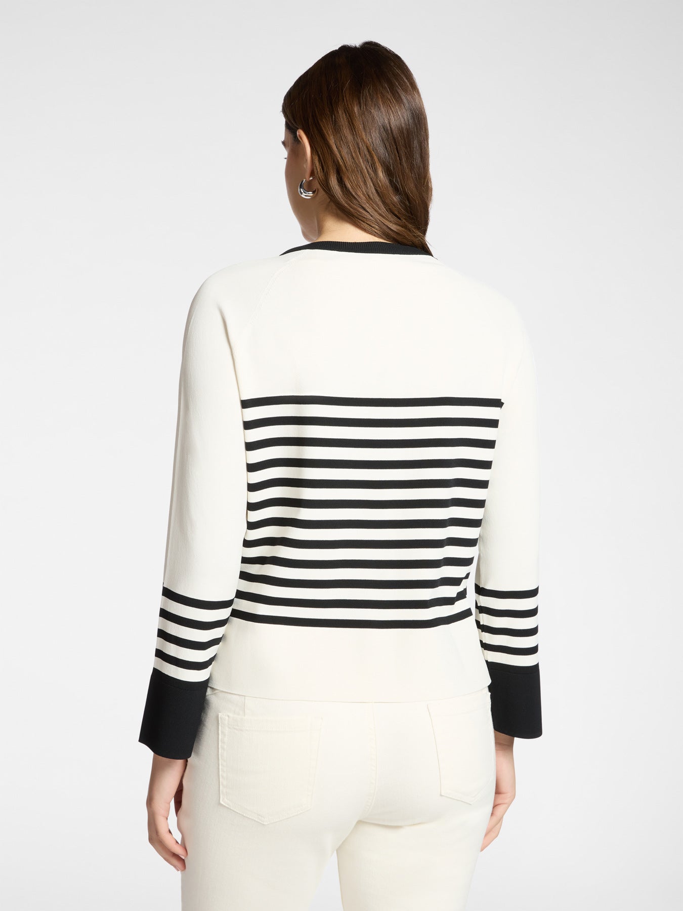 Cardigan righe