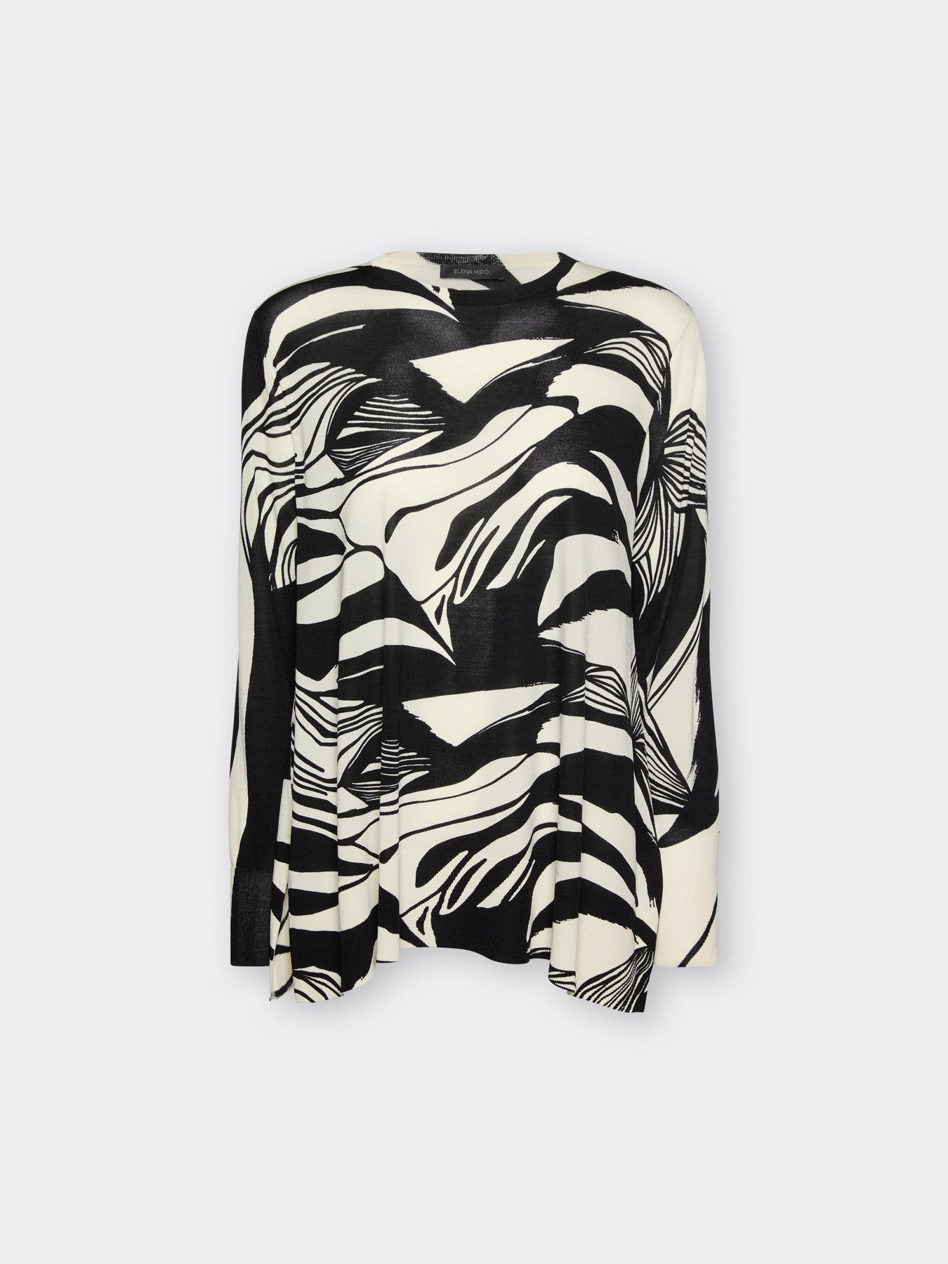 Maglia stampa bicolore